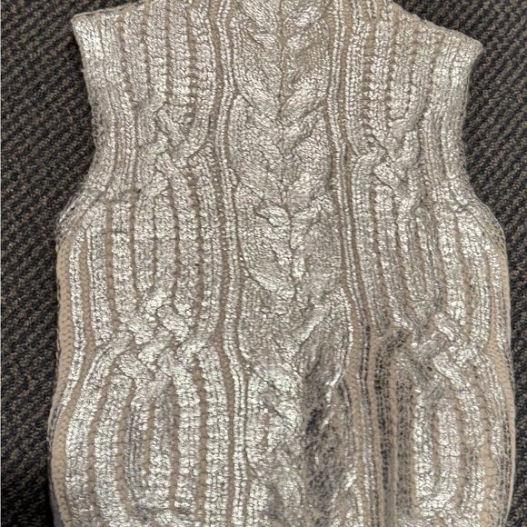 Jason Wu Metallic Cable Knit Sweater - Picture 1 of 4